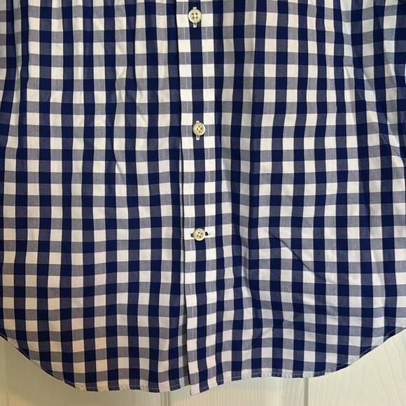 Banana Republic blue and white long sleeve button down shirt size small - Picture 4 of 8
